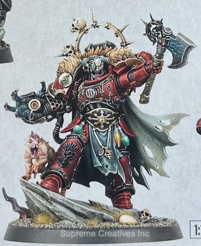 Warhammer 40k Huron Blackheart And The Masters Of The Maelstrom Red Corsairs