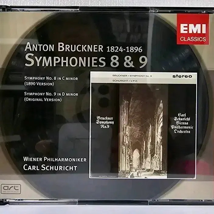 Bruckner Symphony No.8 & No.9 Schuricht 2CD Set