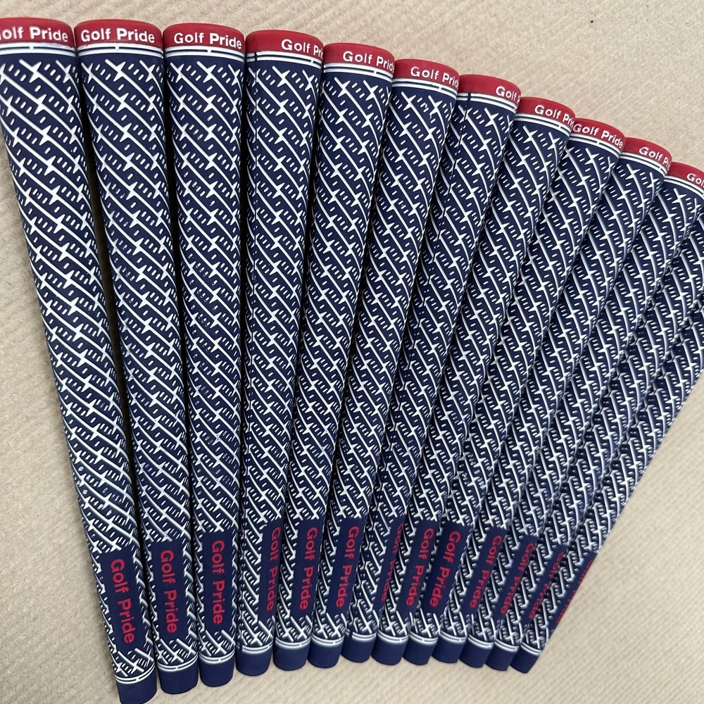 13-Piece Set Golf Pride Z-Grip Red Lightning Pattern Golf Grip Medium From US