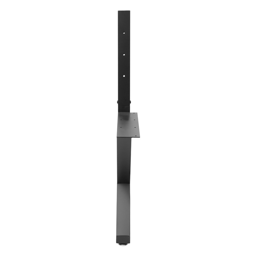 2PCS Bench Legs, Triangle Metal Bench Legs, Bench Legs with Backrest Bracket