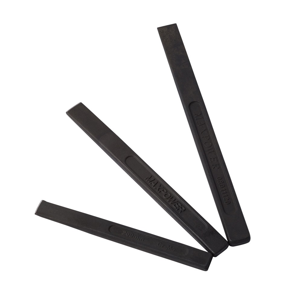 MAXPOWER 3PCS Cold Chisel Set Drop Forged and Heat-Treated Chisels 3 Sizes