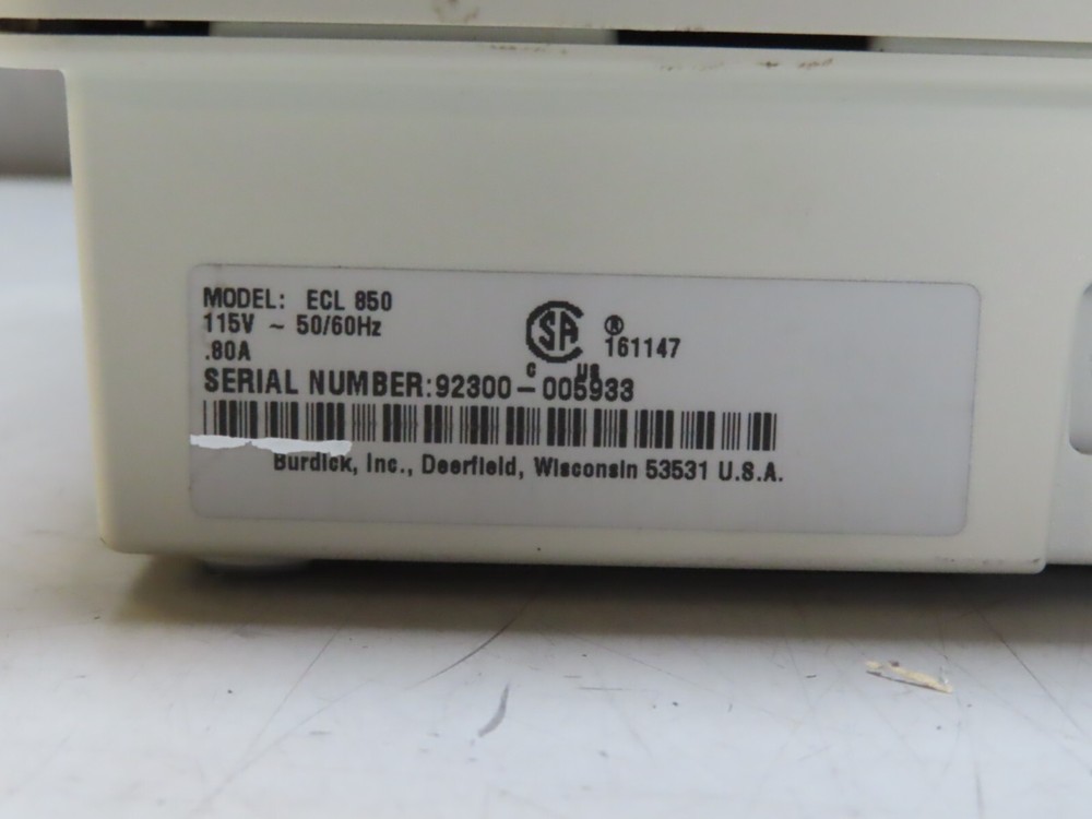 Burdick Eclipse 850 1 Ref ECL850 Quinton