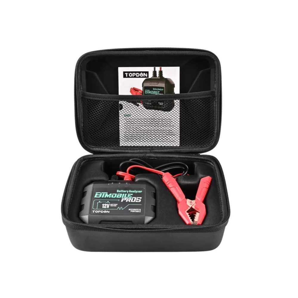 TOPDON BTMobile Pros Bluetooth 12V Battery Tester AGM GEL EFB 2000 CCA Analyzer
