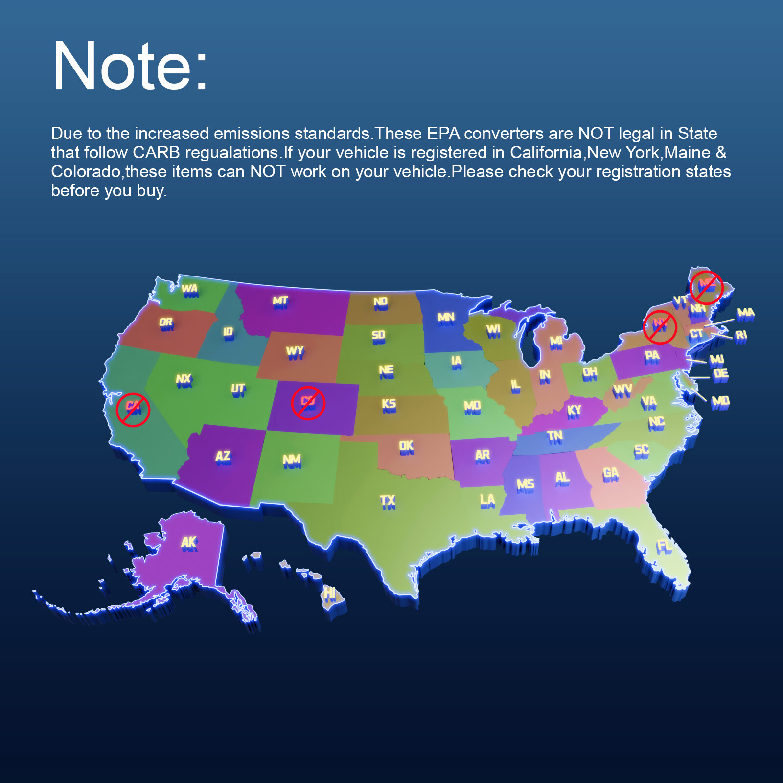 Superior Catalytic Converter For 2005-2006 Toyota Tundra 4.7L Right & Left EPA