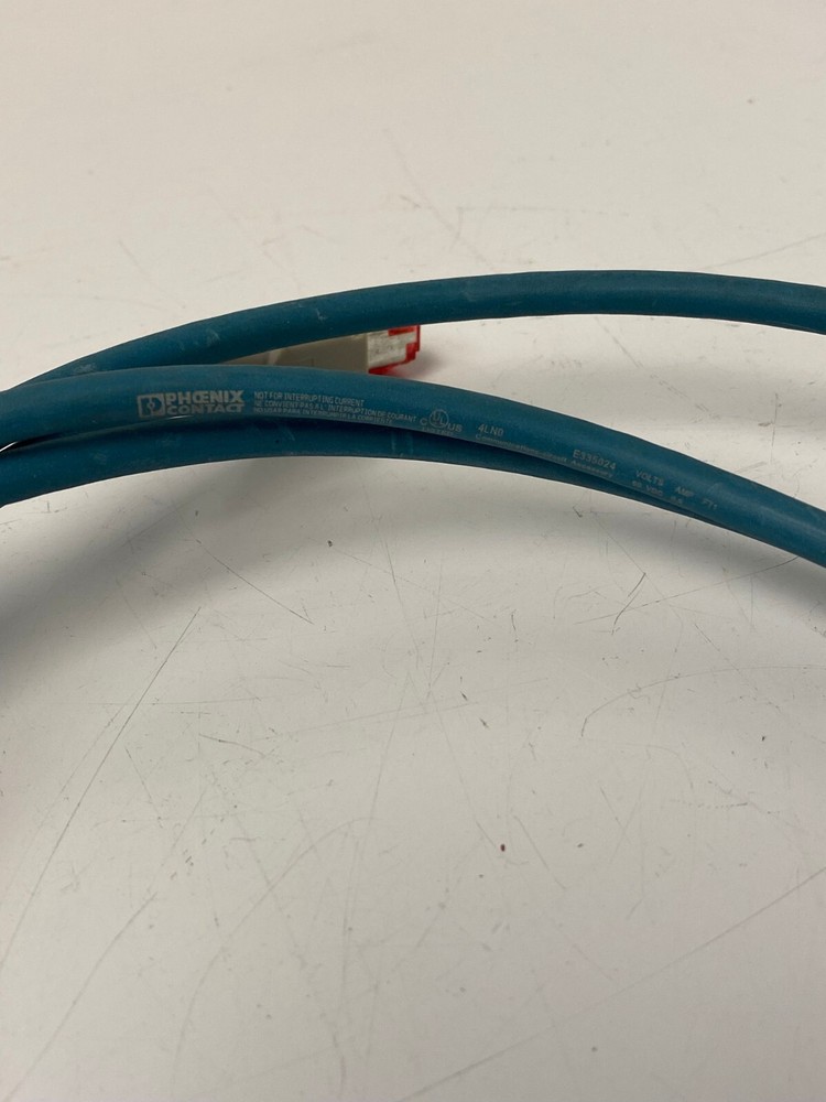 PHOENIX CONTACT 1422802 ETHERNET COMMUNICATION CONNECTION CABLE 2M
