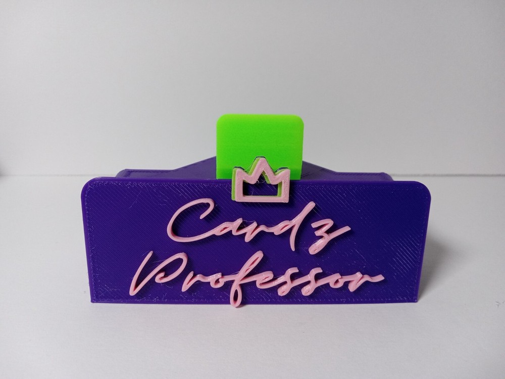 Slab Daddy Custom Card Stand (add your logo)