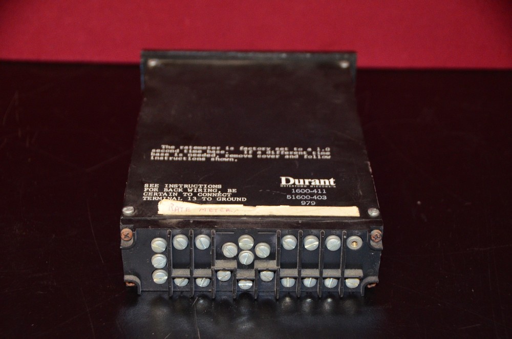 Durant Solid State 1600-411 Ratemeter