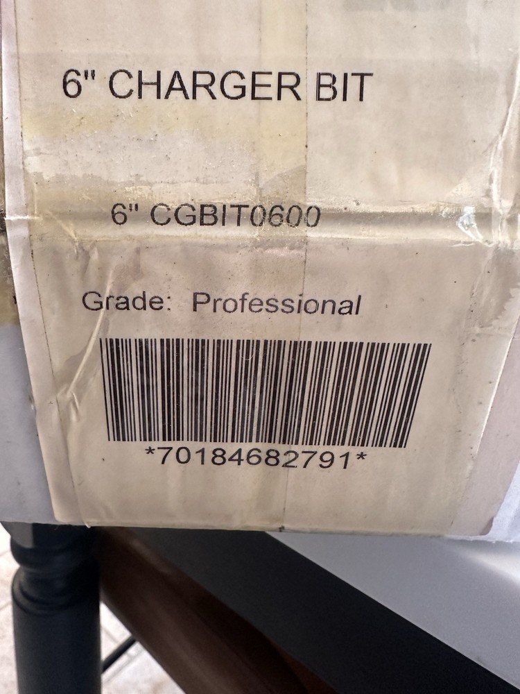 6” Diamond Core Drill Bit - Norton Clipper