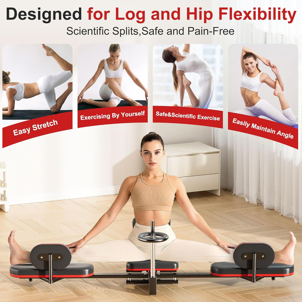 Leg Stretcher, 300LBS Stretcher Machine,210° Adjustable Split Machine for Ballet