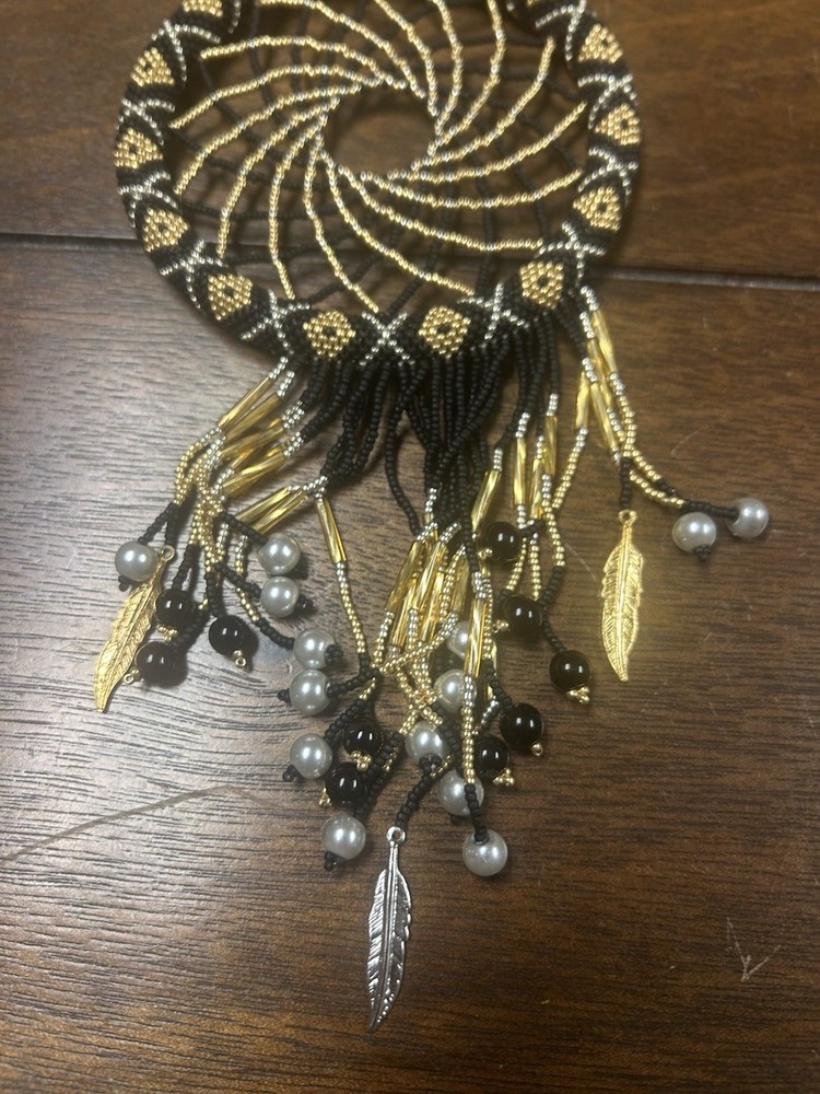 Handmade Beaded Dream Catcher