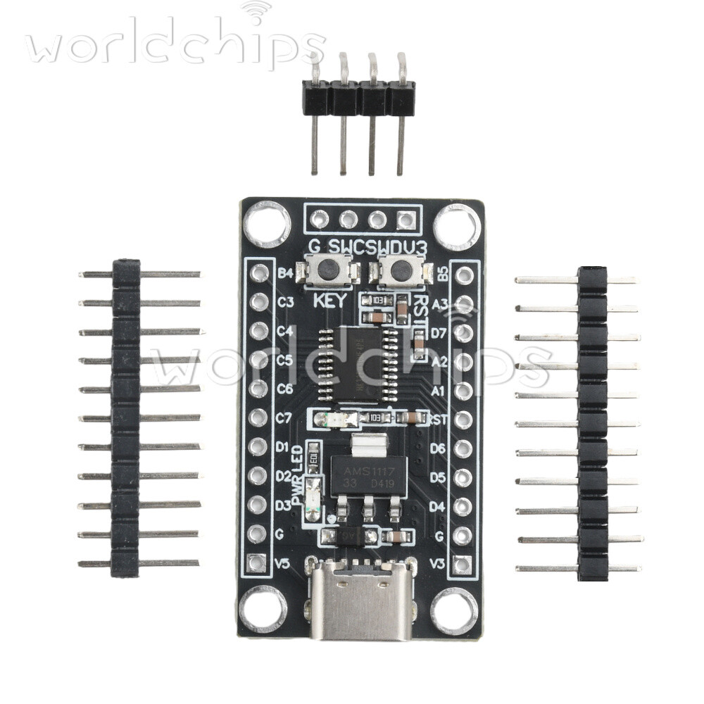 HK32F030MF4P6 Development Board Core Board Type-C Learning Evaluation Board New