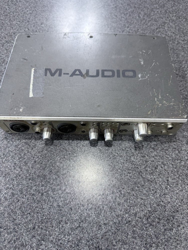 M-Audio FireWire 410 Microphone Receiver MIDI Audio Interface