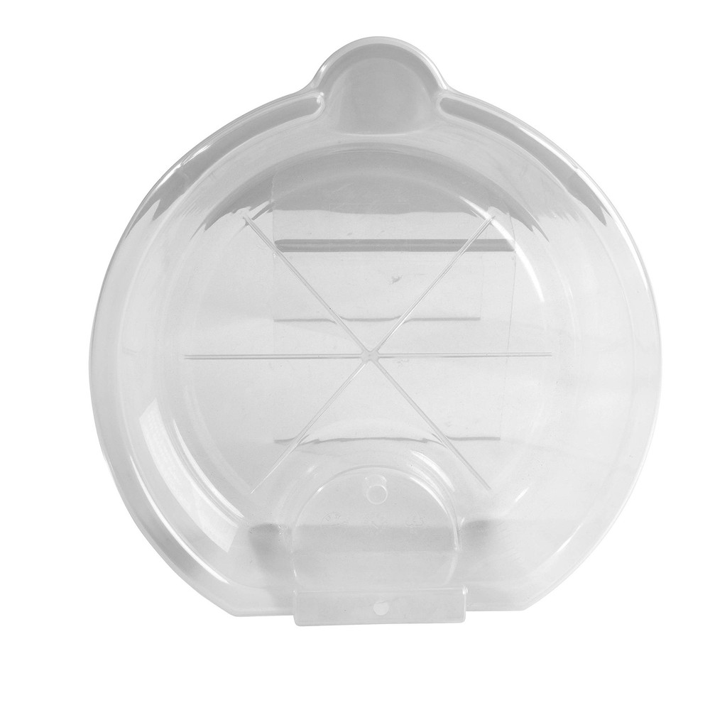 87013 Oil Drain Pan Clear with Level Scale