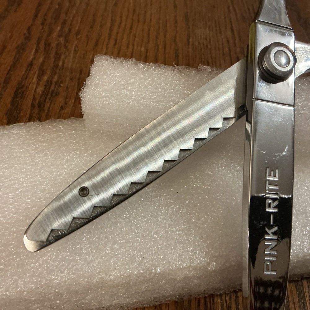 Wiss Pink-Rite,Model E Pinking Shears,gently used stored condition