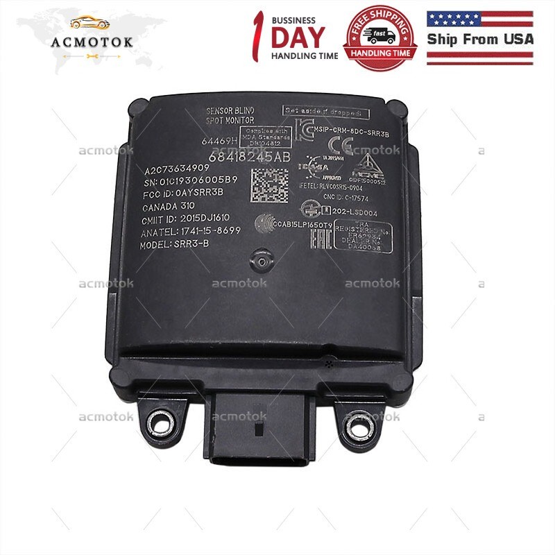 For 2016-2020 Dodge Durango 68418245AB 68265570AE Blind Spot Detection Sensor