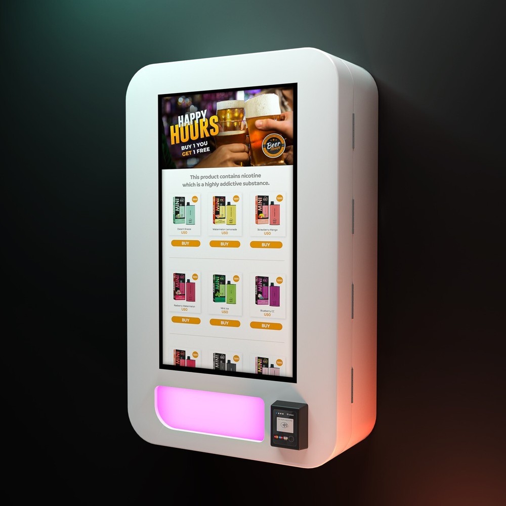 Smart Vending Machine- Wall Mounted or Stand