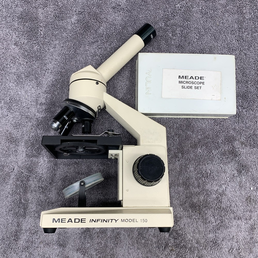 MEADE infinity Model 150 , Microscope,  Hoby Science with Slide Set