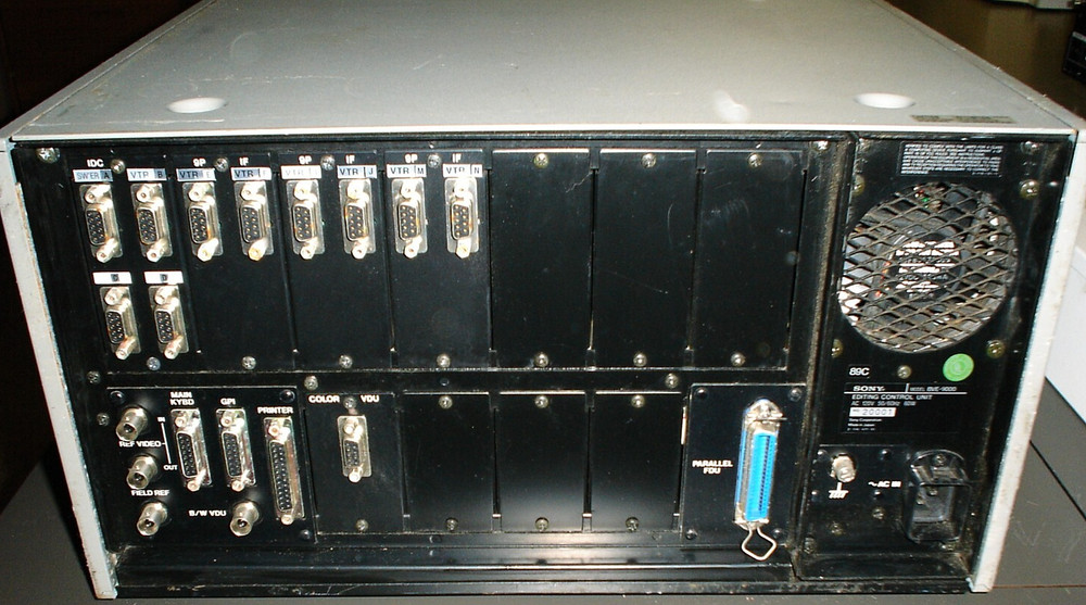 Sony Editing Control Unit BVE-9000