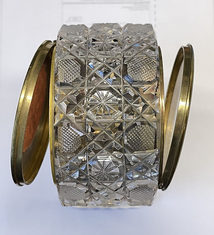 Crystal Glass Clock Mantle/Carriage Clock Movement