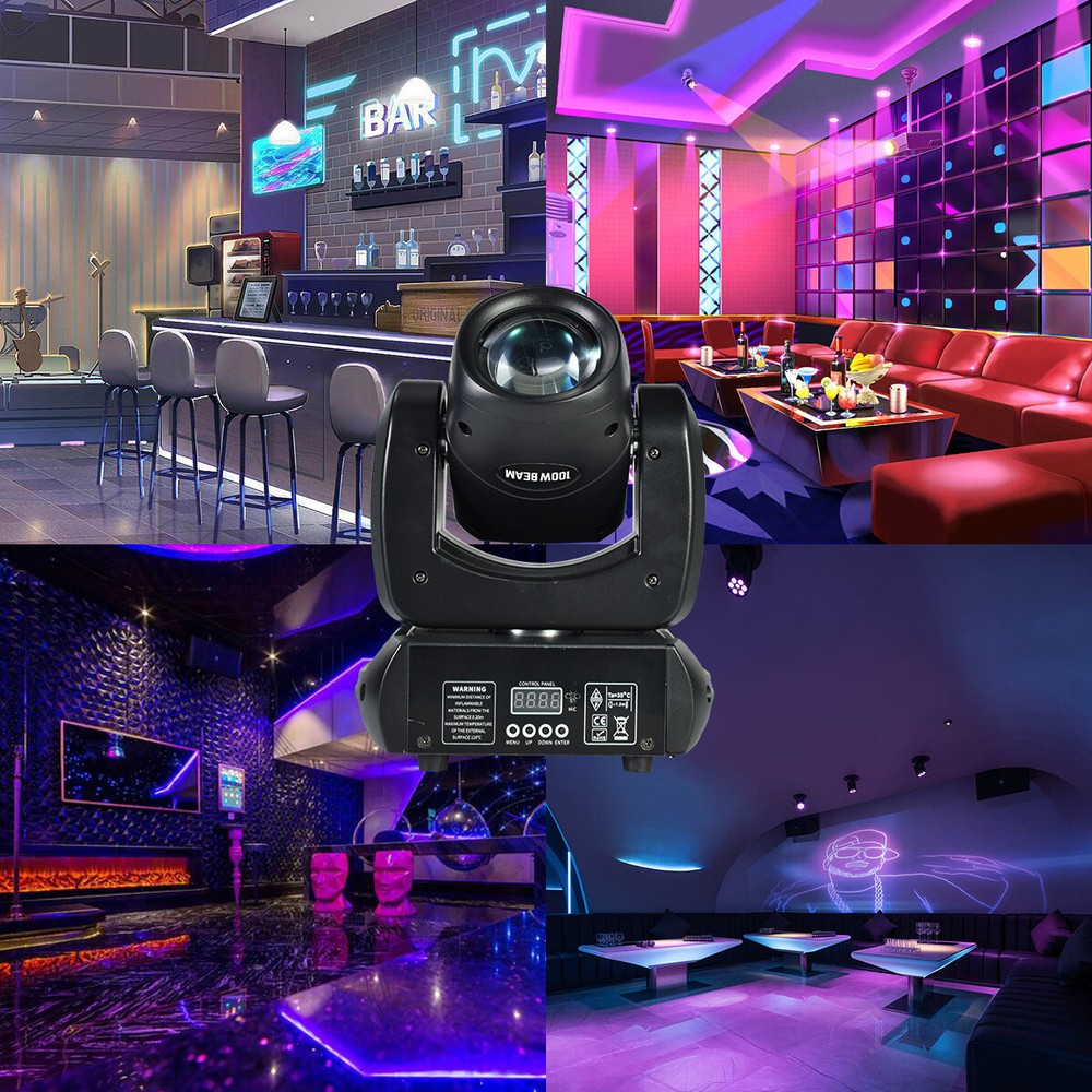 LED 100W Beam Moving Head Light Mini Sharpy DMX DJ Stage Light