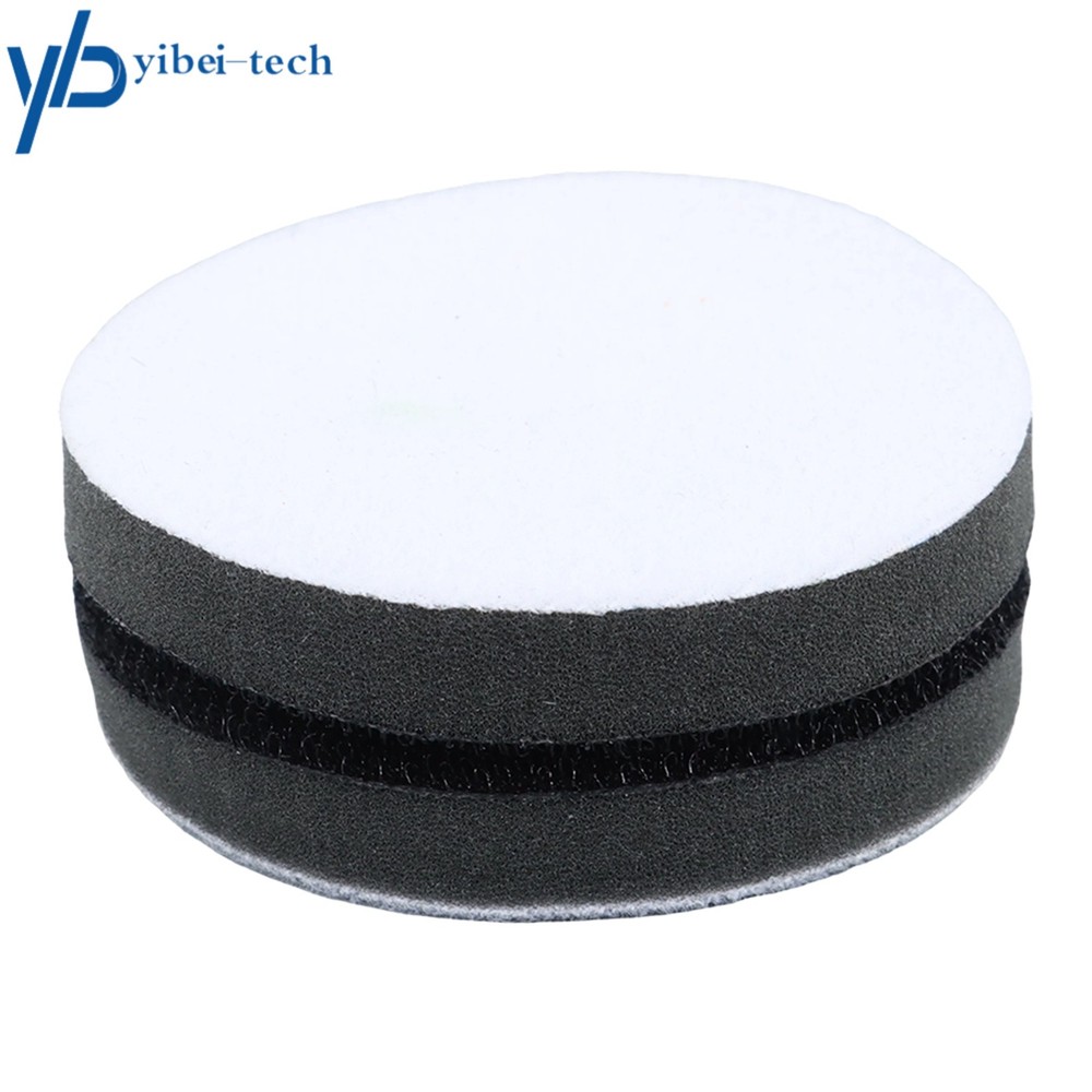 10 Pcs 3Inch (75mm) Soft Foam Interface Sponge Pad for 3" Random Orbital Sander