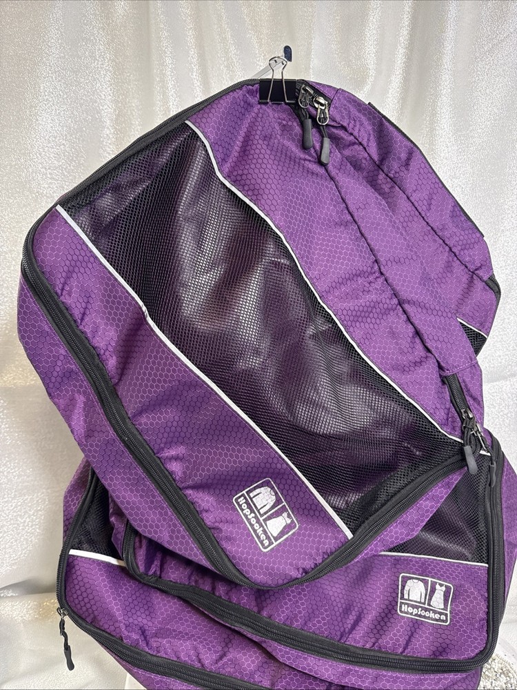 Hopsooken Set Of 5 Travel Packing Cubes Multiple Sizes