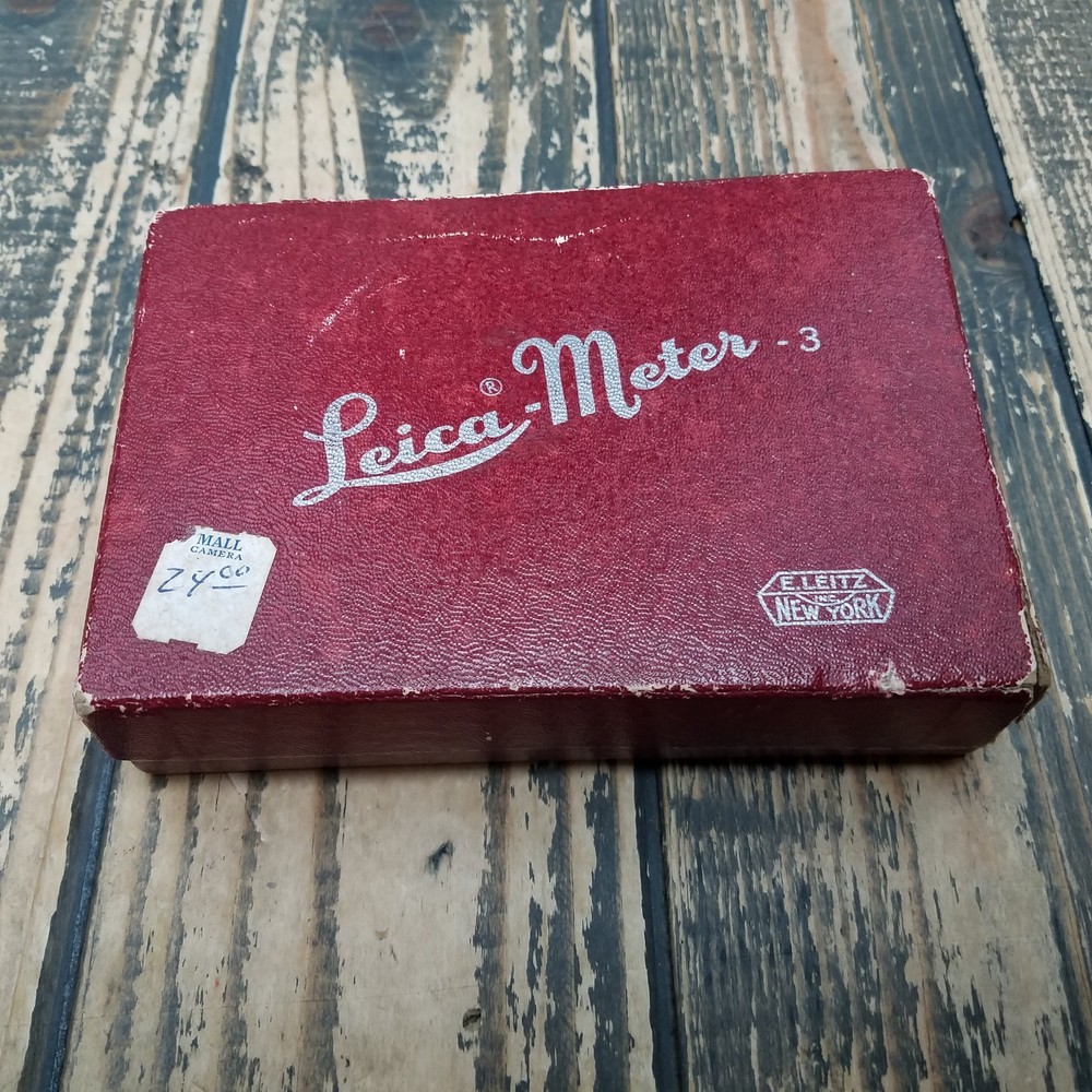 Leica Meter 2 Exposure Meter in Meter 3 BOX Made Germany **READ INFO**