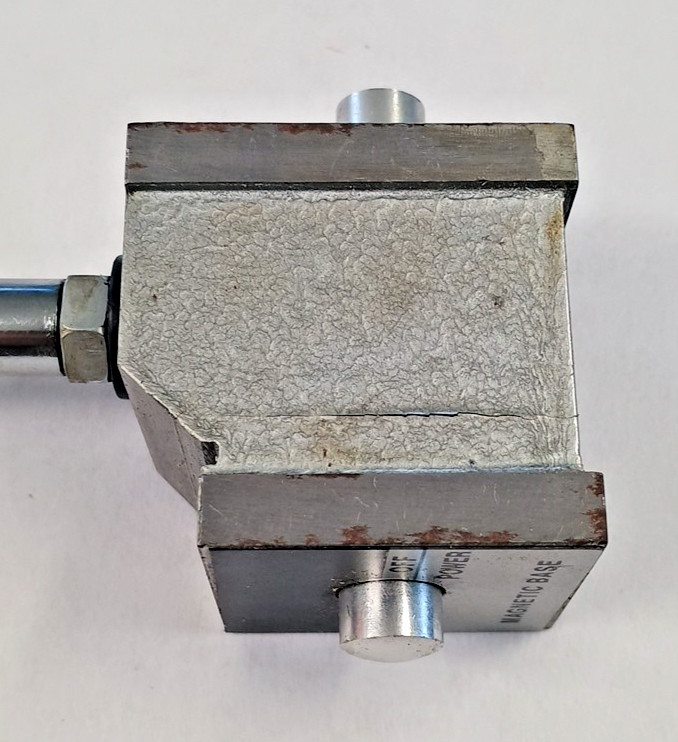 Magnetic Base Dial Indicator Holder With Fine Adjustment 14"