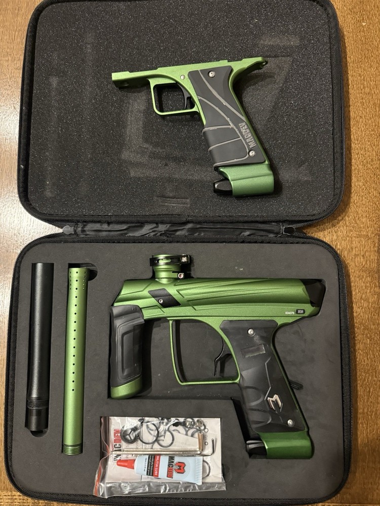 Macdev XDR Paintball Gun With Case And Both Trigger Frames. Ready To Use