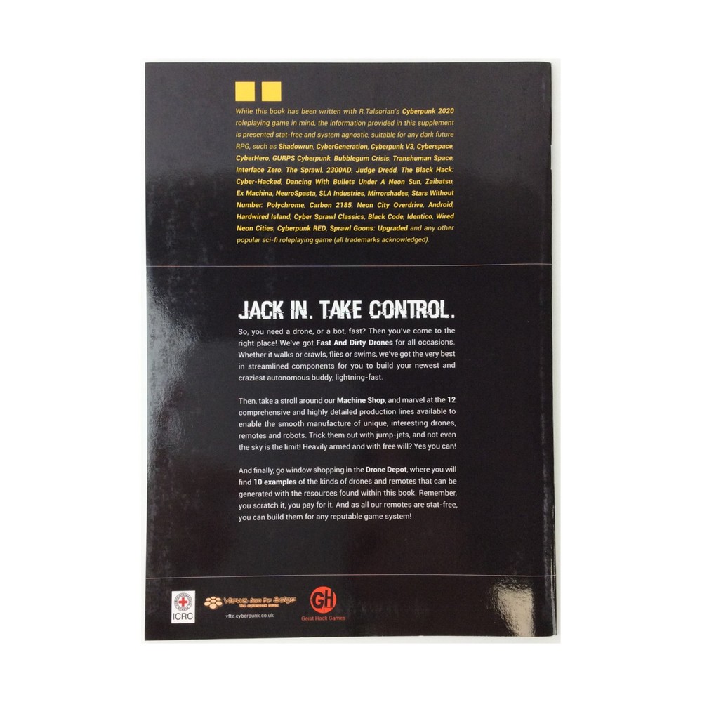 Geist Hack Games RPG Remote Control EX