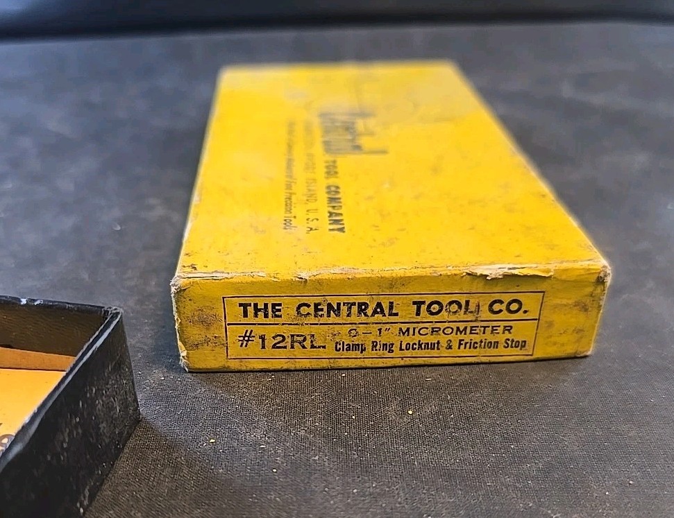 Central Tool Company MICROMETER 12RL" W/ Box