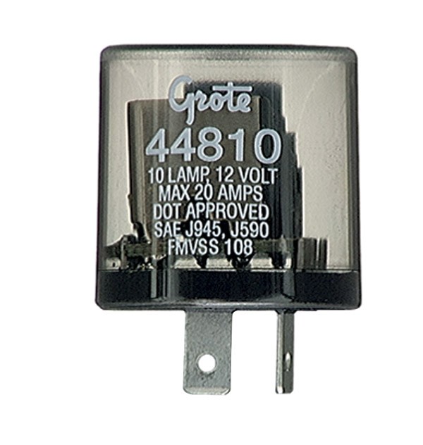 Grote 44810 2 Pin Flasher (10 Light Electromechanical)