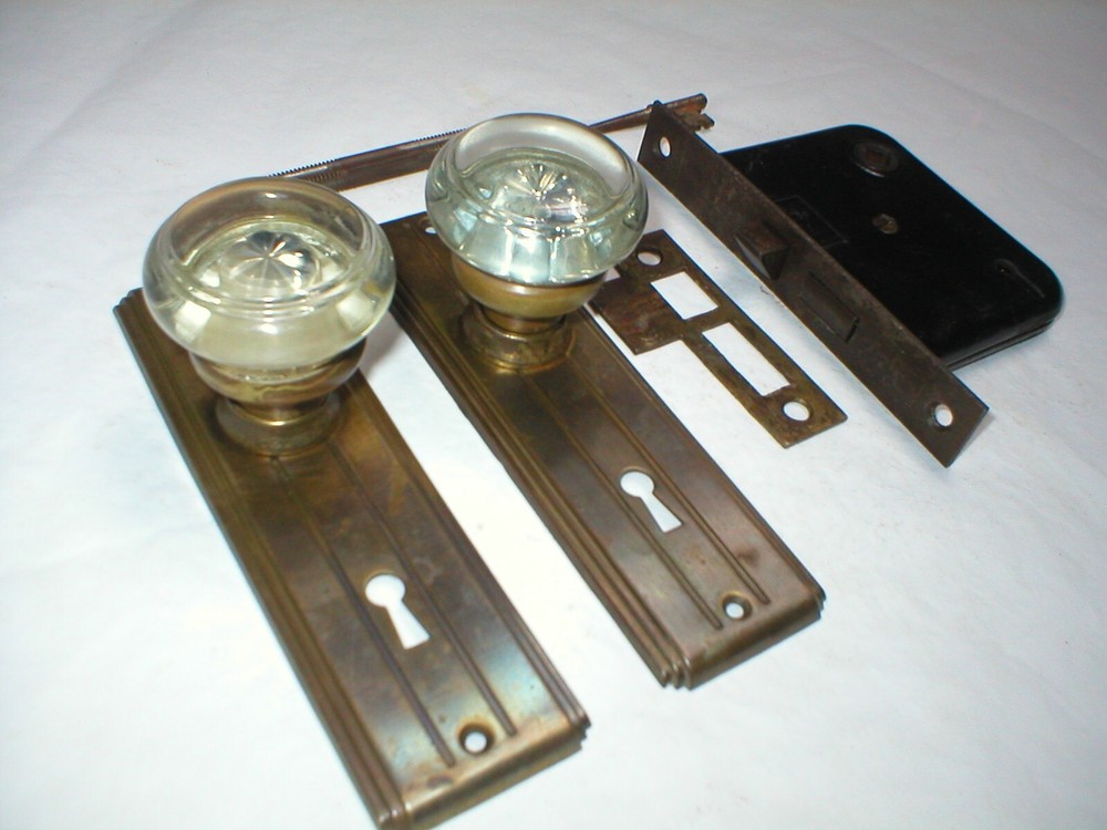 Antique Art Deco Era Door Hardware