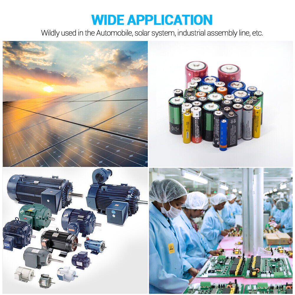 LCD Digital Display DC Battery Monitor Volt Meter 0-200V Voltmeter For Car Solar