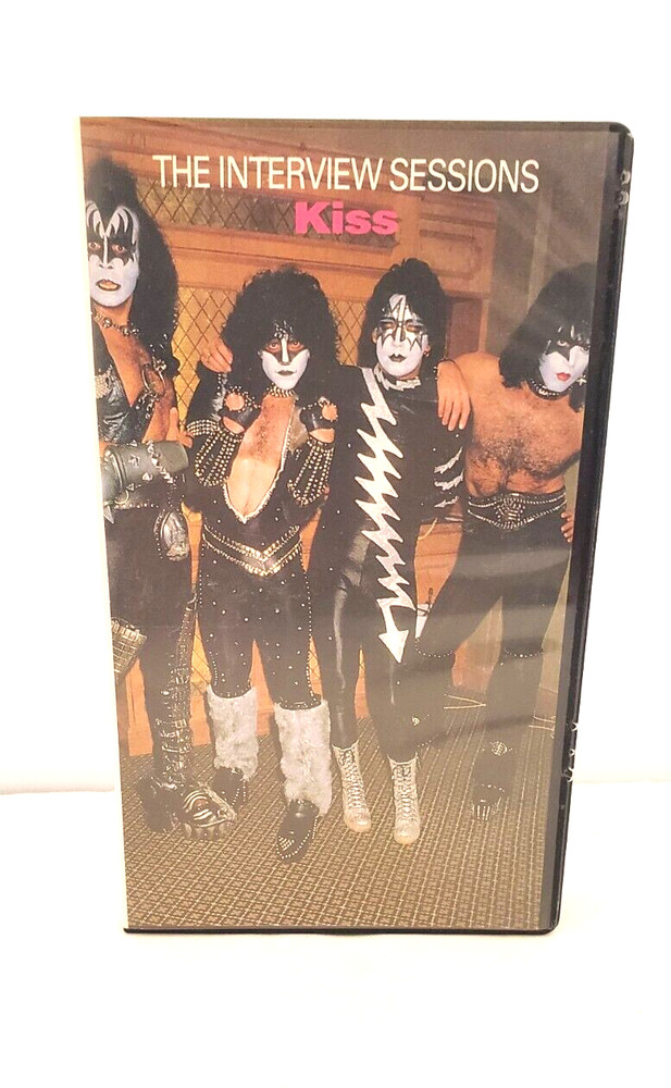 KISS  The Interview Sessions VHS  New  4508
