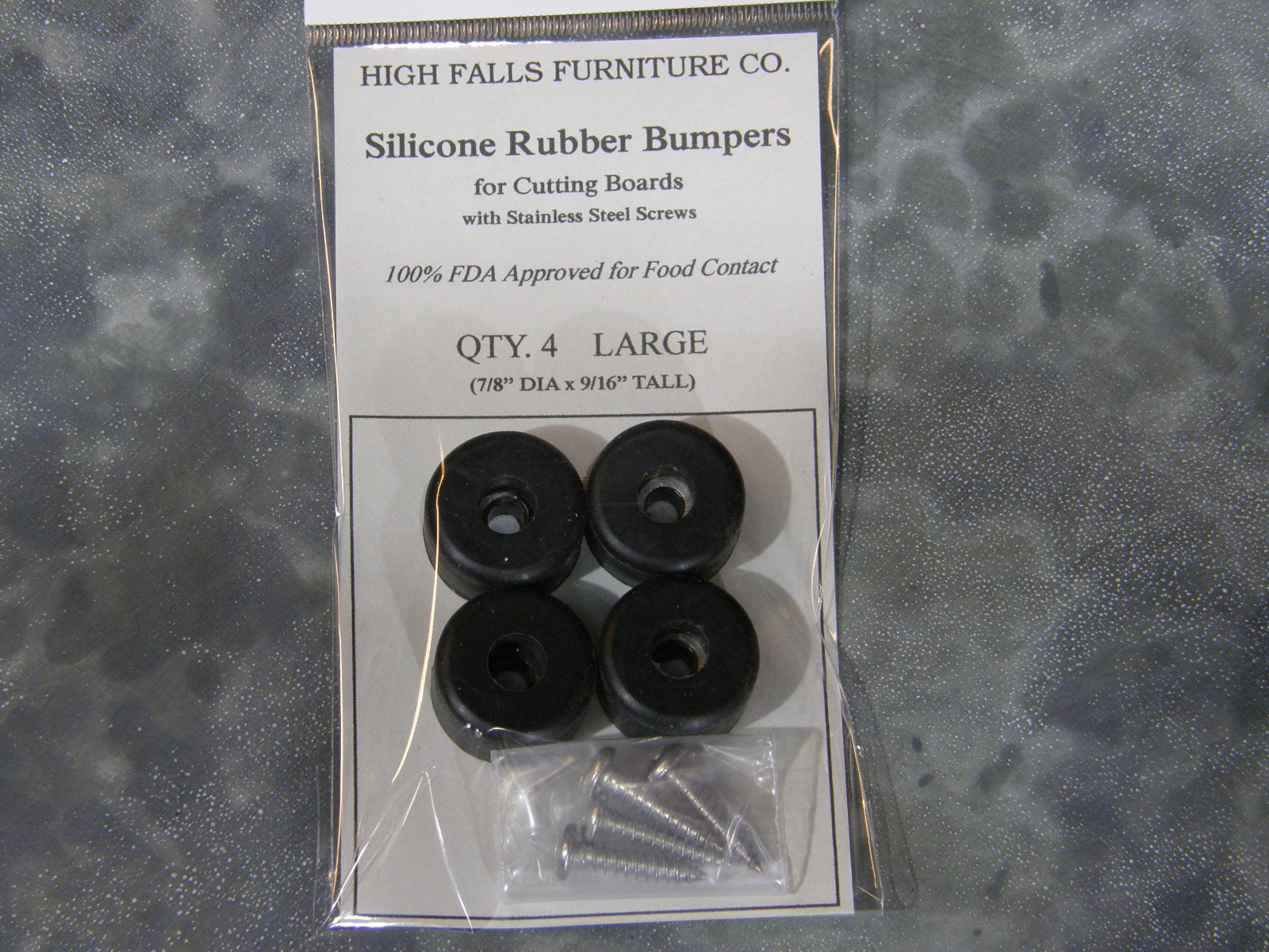 7/8" DIA Silicone Rubber Bumpers Black White Clear Brown Orange Red Blue Green