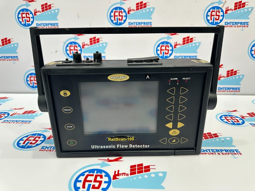 Modsonic RailScan-100 Digital Ultrasonic Flaw Detector Single Rail Tester