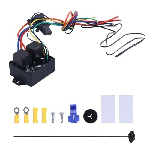DC0444 Digital Radiator Fan Controller Switch 12V and 24V, Adjustable