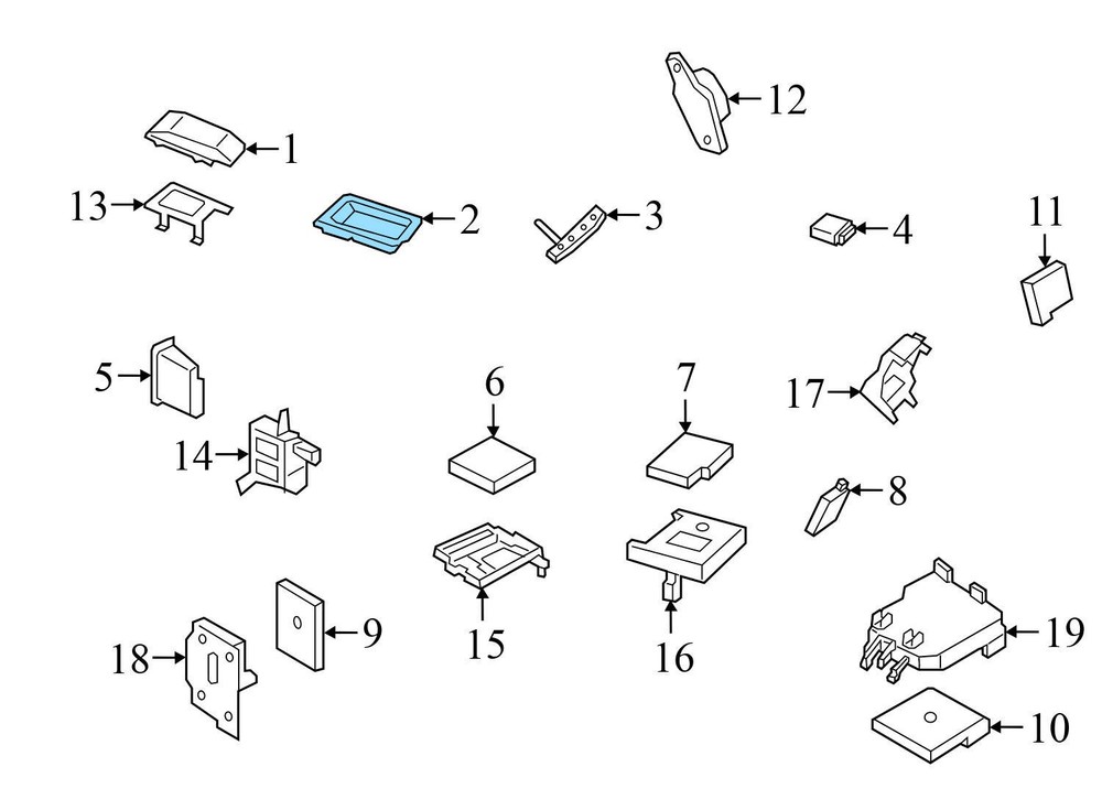 2018-2020 PORSCHE CAYENNE TURBO - Driver Assist System Control Module
