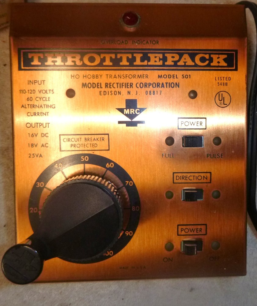 MRC Model Rectifier Corporation Model 501 Powerpack - working OB