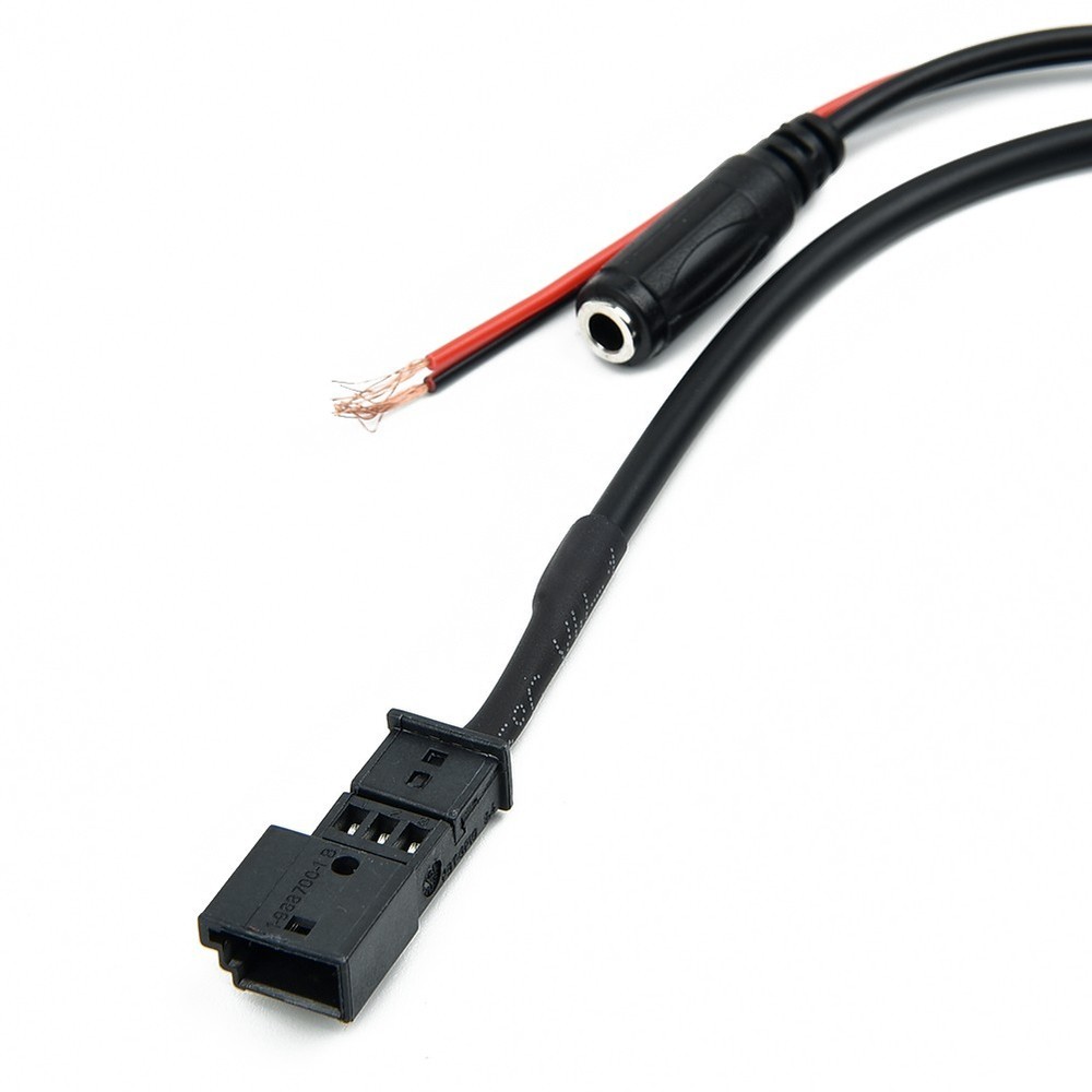 12V Car Audio HIFI Cable Adapter With Microphone For E54 E39 E46