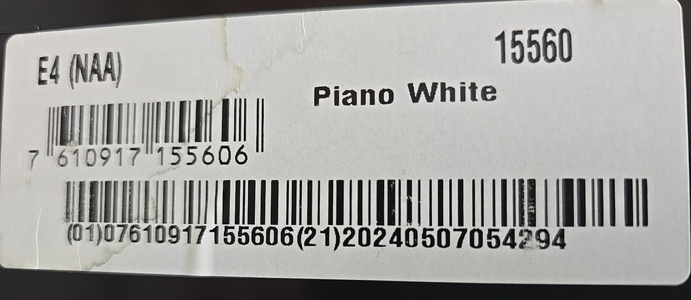 Jura E4 Automatic Espresso Machine Easy Operation Piano White