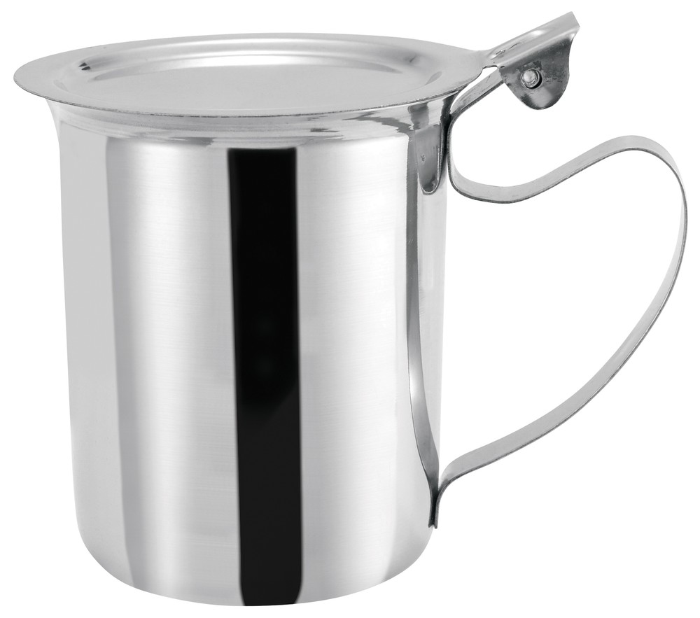 10oz Creamer Server, Stackable Cover, S/S (12 Each)