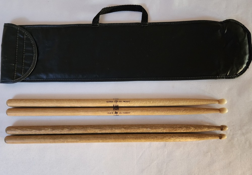 Pro-Mark Millenium II 5B & LA Special Drum Sticks with Case Hickory