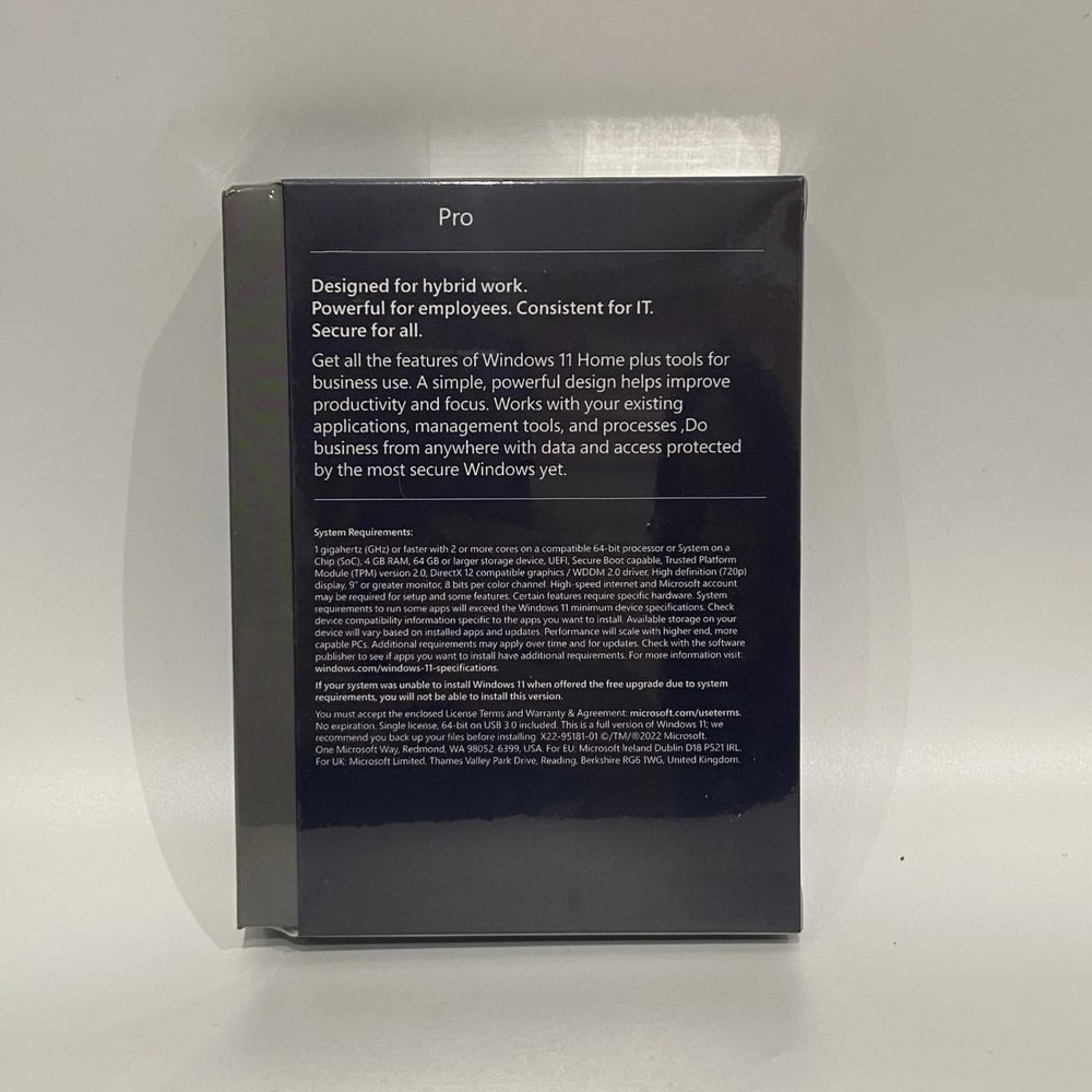 Microsoft Windows 11 Pro 64bit - New Sealed – Flash USB Retail -Original- 1 PC