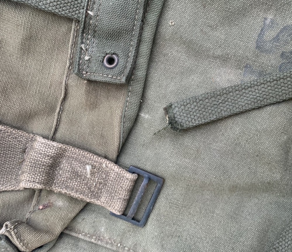 Original US M1945 Canvas Upper Field Pack Bag