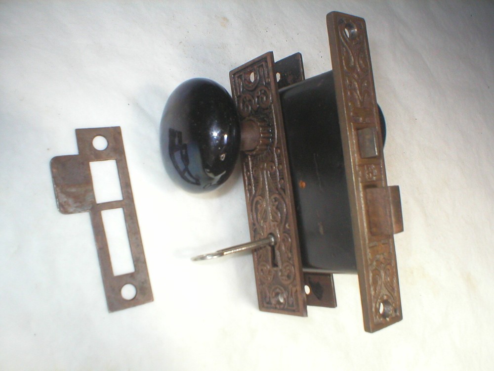 Antique Victorian Era Door Hardware