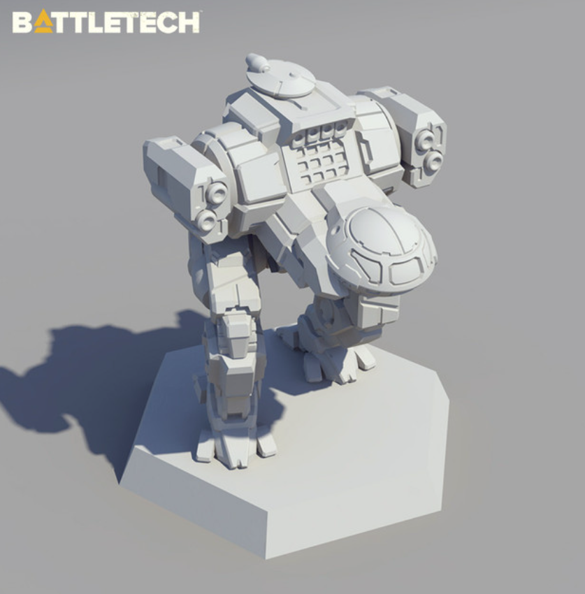 Battletech Jenner Mech + Pilot Card IS Kickstarter Catalyst Labs Striker Lance