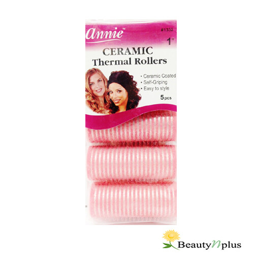 Annie Ceramic Thermal Rollers 1" #1332 5pcs Set