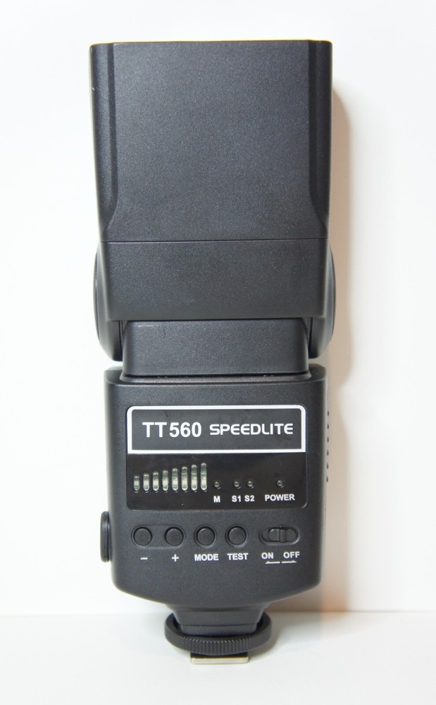 Neewer TT560 Shoe Mount Flash -- Tested & Working